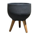 Patas de Madera Negro