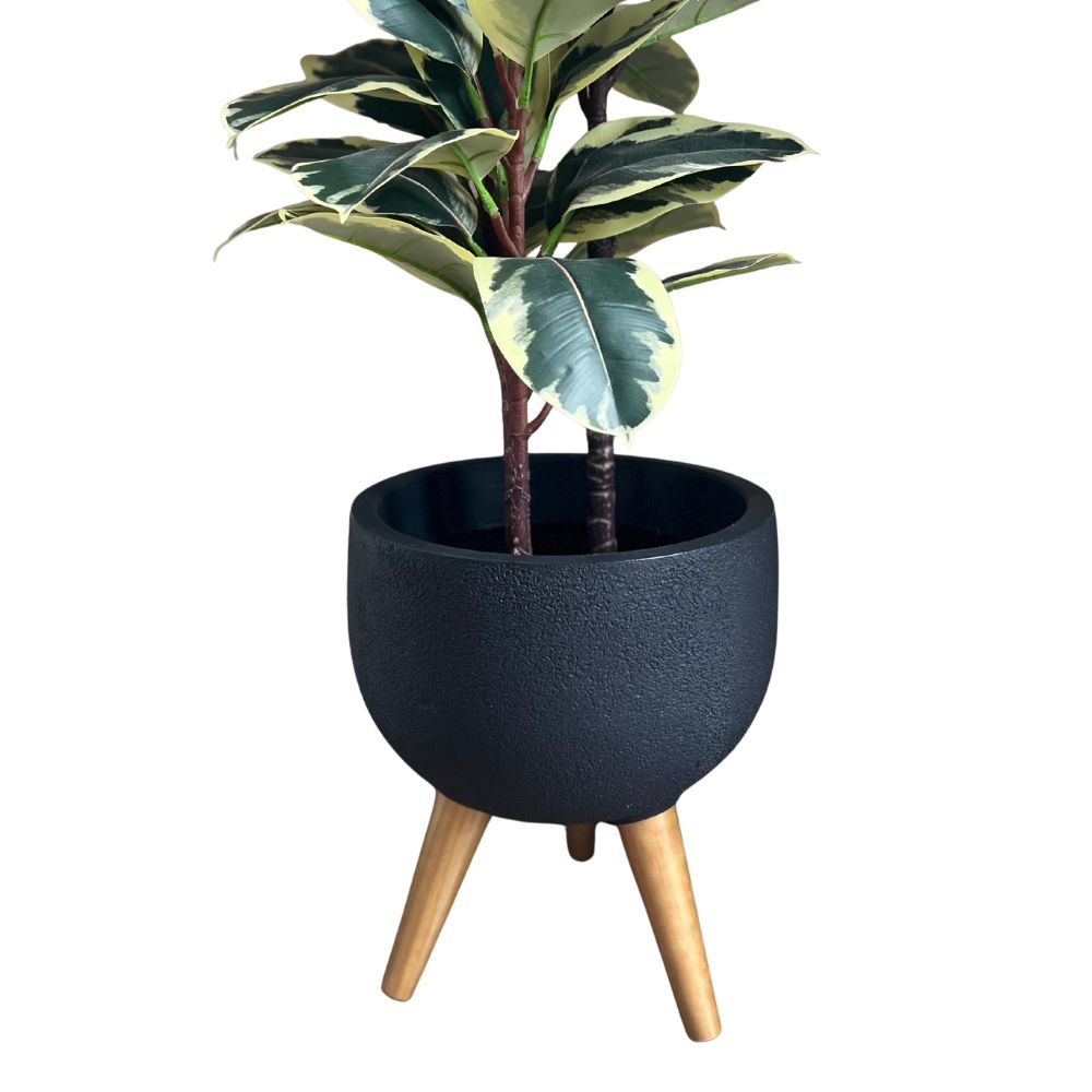 Patas de Madera Negro